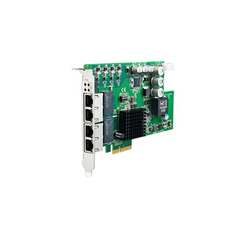 PCIE-1674E-BE网卡千兆机器视觉POE网卡原装全新影像采集卡
