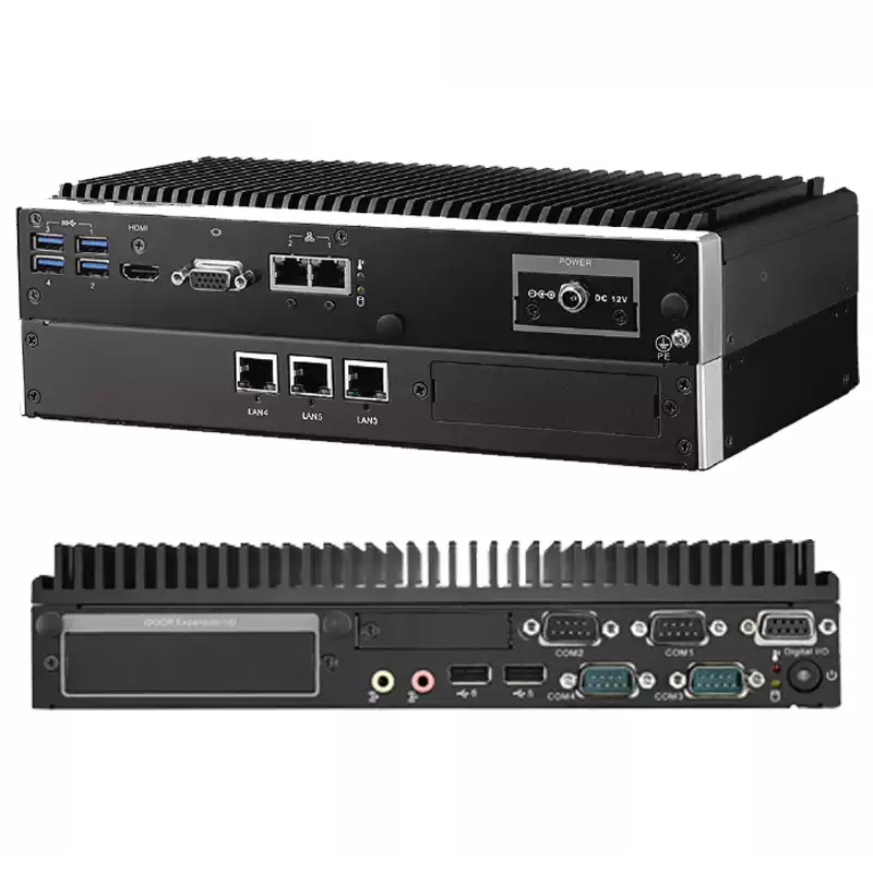 ARK-2250L嵌入式无风扇视觉检测主机超薄宽温多显示口