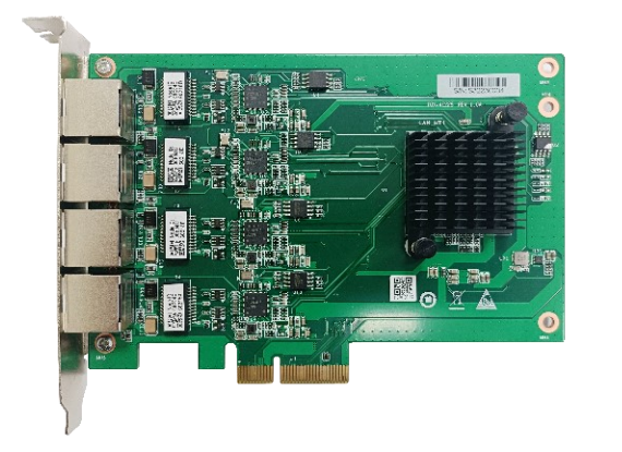 4口PCI-Ex4以太网卡工业相机卡/机器视觉卡